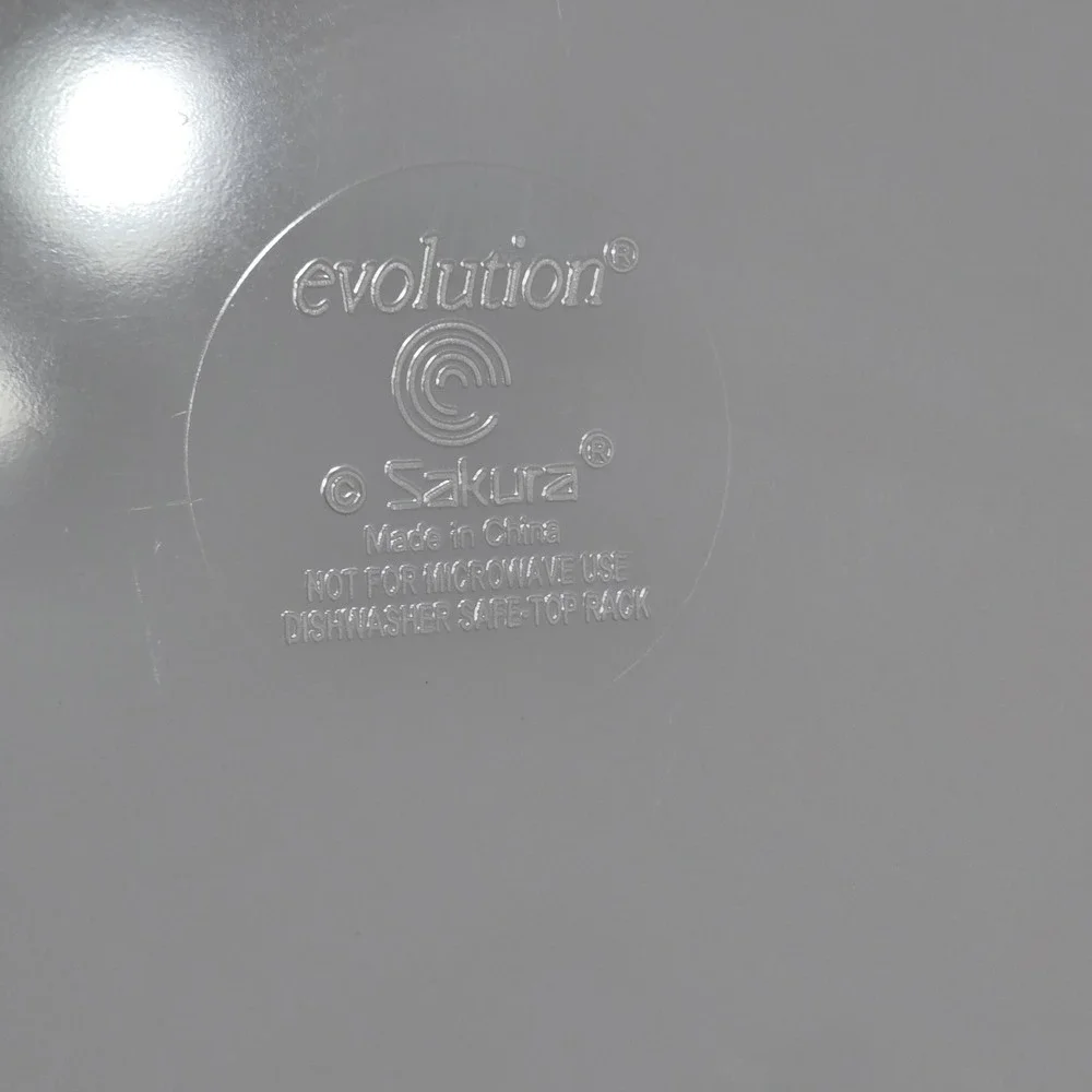 2002 Coca-Cola Santa Drinking Coke Serving Tray Round Plastic Sakura‎ 15.75